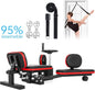Ebest Heavy-Duty 330LBS Pro Foldable Leg Stretcher Home Gym Machine Stainless Steel Foam ABS PP CN Plug Improved Leg Flexibility