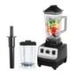Silver crest Blender 5500W Large Power 2 in 1 Smoothies Maker Commercial Blender with Grinder Cup Double Cup Blender