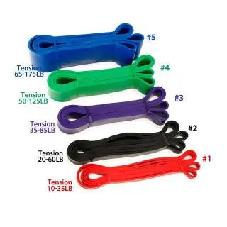 Custom Workout Pull up Assist Exercise Fitness Elastic Band Gym Latex Rubber Resistance Stretching Band Set