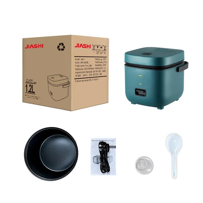 Hot Selling 1.2L/2L Electric Rice Cooker Mini Household Plastic Steamer Detachable Power Cord Stainless Steel Aluminum 2.8L RV