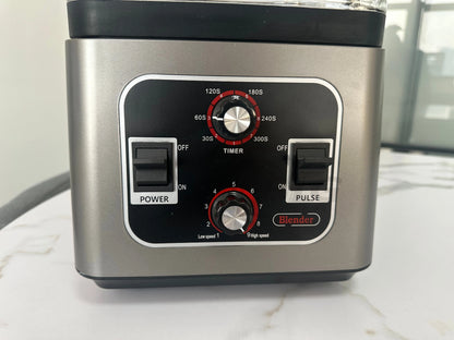 BLG Intelligent Commercial Blender 1.8L Juice Bar for Home Hotel Use Ice Crush Jug Soundproof Cover Electric Power Source
