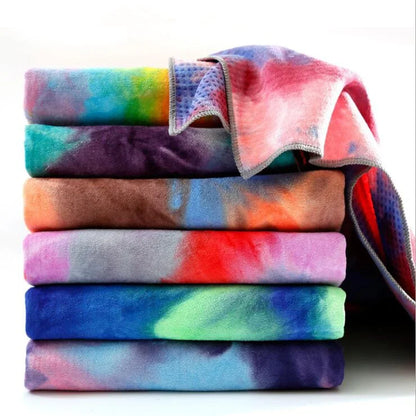Professional Custom Yoga Mat Towel With Quick-Dry Microfiber and Durable Design