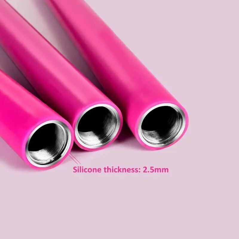 Static Pink Polished Steel Portable Dance Pole Removable Fitness Exercise Aerial Tube Home Apartment Club HM HM-594