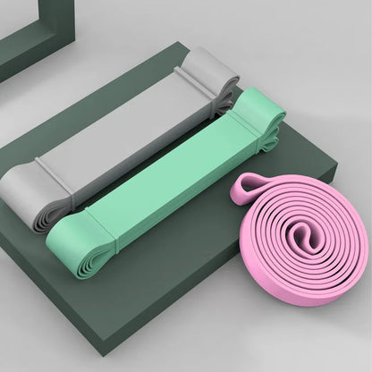 For Spot Yoga Ring Puller with Rubber Elastic Fitness Belt-Three-Piece Set Portable Load Resistance