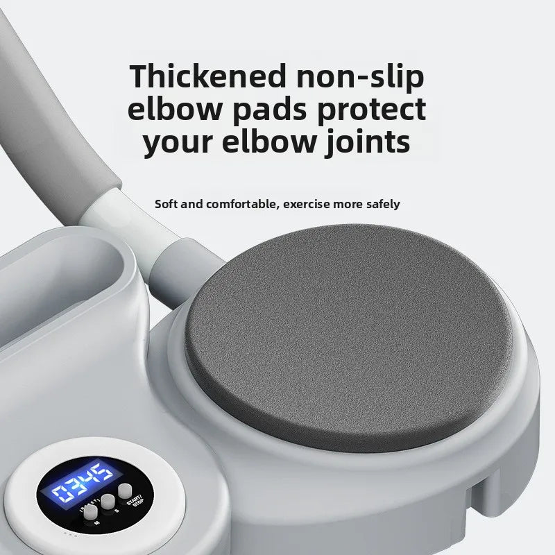 6-in-1 Multifunctional PC Fitness Board Abdominal Wheel Automatic Rebound Core Muscle Abs Muscle Slimming Eco-Friendly Unisex