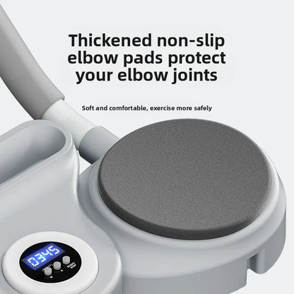 6-in-1 Multifunctional PC Fitness Board Abdominal Wheel Automatic Rebound Core Muscle Abs Muscle Slimming Eco-Friendly Unisex