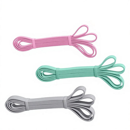 For Spot Yoga Ring Puller with Rubber Elastic Fitness Belt-Three-Piece Set Portable Load Resistance