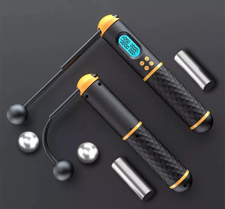 CHENGMO SPORTS Custom Heavy Smart Weight Loss Smart Skipping Jump Rope Counter Speed Digital Skip Rope Adjustable Cordless Skip