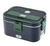 Multifunctional Portable Electric Lunch Box Food Warmer with Heatable Stainless Steel Container 1.8L