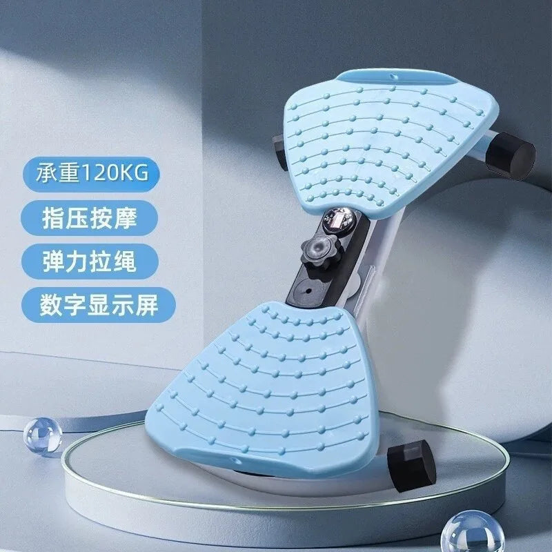 Home Women's Silent Waist Training Machine ABS Rotating Waist Slimming Twisting Device Home Exercise Twisting Waist Disc