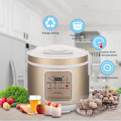 AZK115-1 China Cheap Multifunction Pot Kitchen Appliances Small Scale Yogurt Making Machine5L Yogurt and Natto Maker