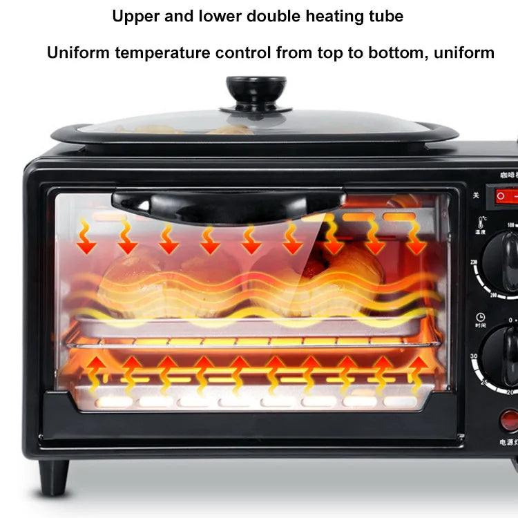 Professional Multifunction 3 in 1 Breakfast Machine Smart Electric Household Machine Breakfast Maker