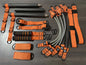 Cross Border 270 lb Full Pilates Bar Set Home Multi-function AIDS Yoga Tension Band Fitness bar