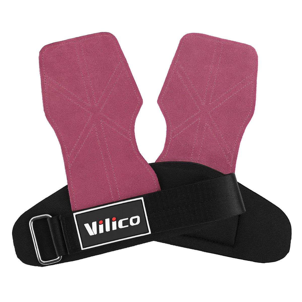 Cowhide Leather Gym Gloves Workout Hand Palm Protector with Weight Lifting Pull-ups Kettlebells Training Gymnastics Hand Grips