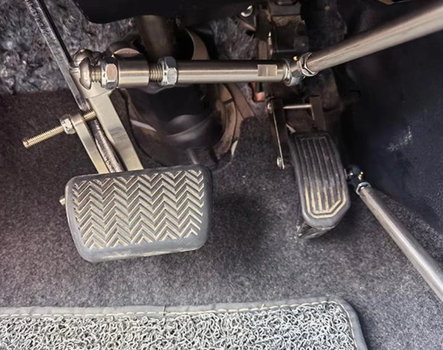 Portable Handicapped Push Pull Hand Control for Gas and Brake Car Drive