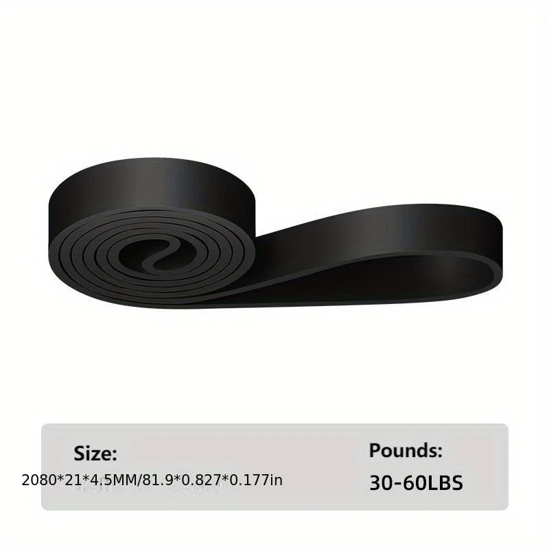 Elastic Resistance Pull Up Assist Band for Stretching Strength Training Pilates Fitness and Home Gym Workout